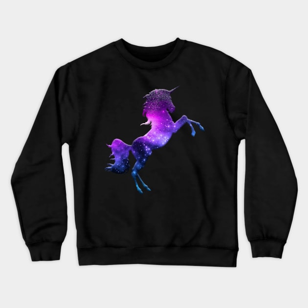 unicorn Crewneck Sweatshirt by janvimar